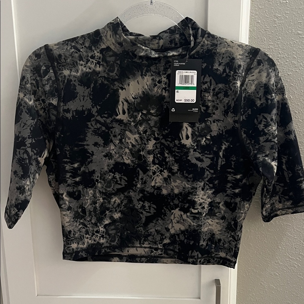 Black and Gray Women's Top